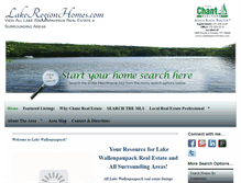 Tablet Screenshot of lakeregionhomes.com
